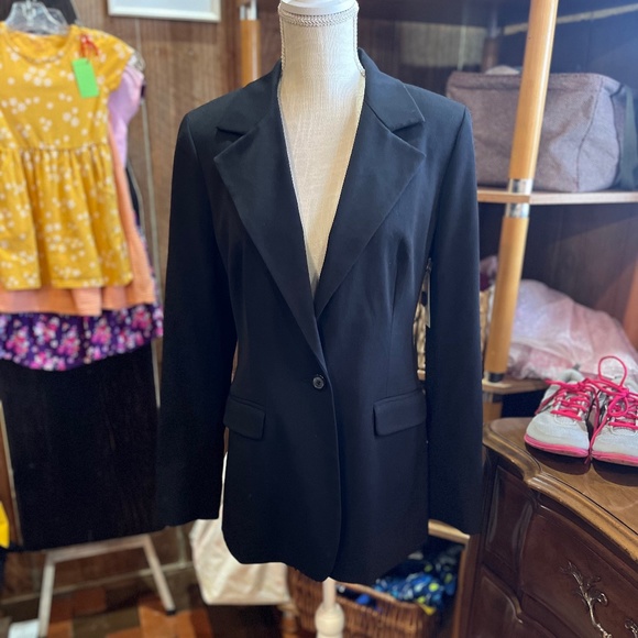 Essentials by ABS Jackets & Blazers - Essentials by ABS blazer black size 8